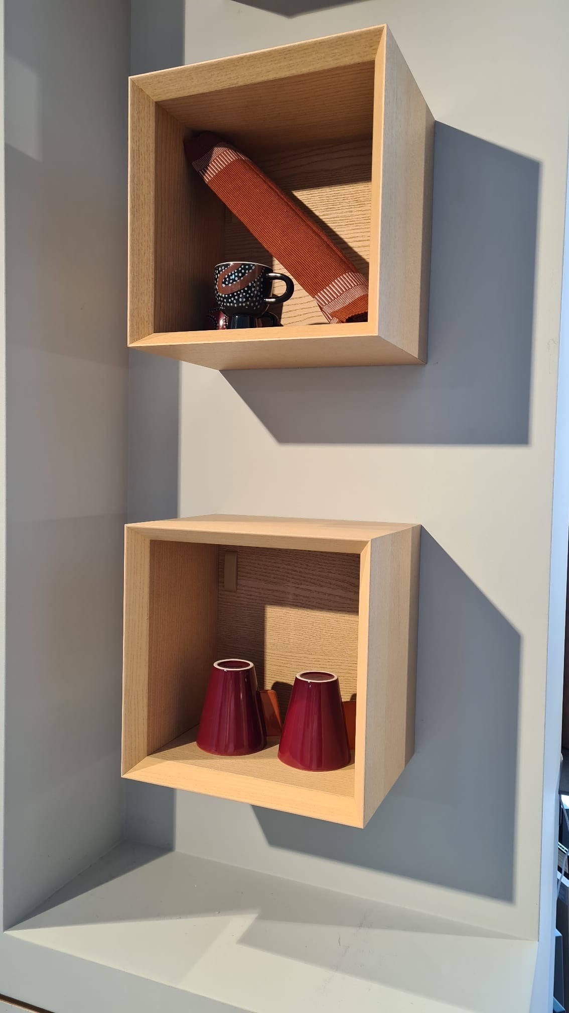 Cube shelves